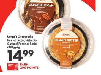 Longo's Longo's cheesecake offer