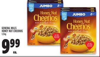 Metro General mills honey nut cheerios offer