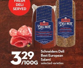 Longo's Schneiders deli best european salami offer