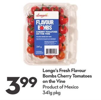 Longo's Longo's fresh flavour bombs cherry tomatoes on the vine offer