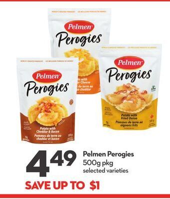 Longo's Pelmen perogies offer