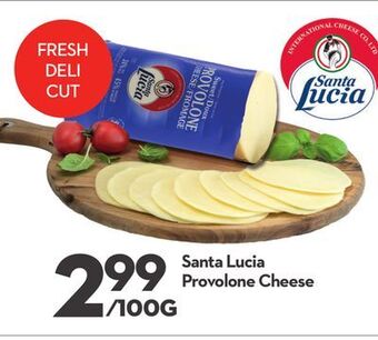 Longo's Santa lucia provolone cheese offer