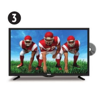 Canadian Tire Rca 24 led tv/dvd combo offer
