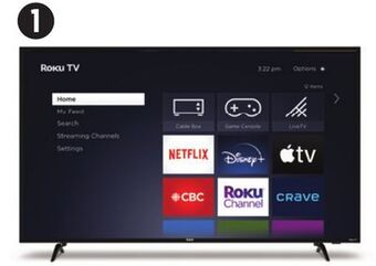 Canadian Tire Rca 55 4k smart tv with hdmi input offer