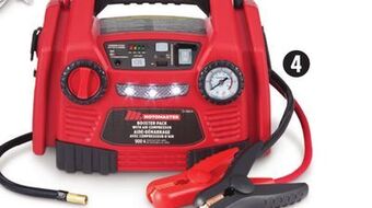 Canadian Tire Motomaster 900a booster pack with air compressor offer