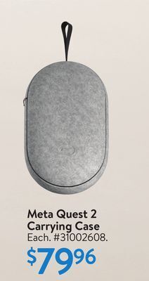 Walmart Meta quest 3 carrying case offer