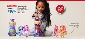 Walmart Magic mixies pixlings doll offer