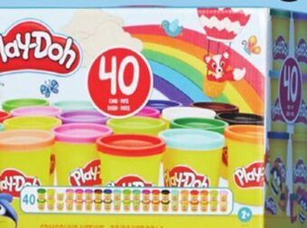 Walmart Play-doh fantastic colours 40-pack offer