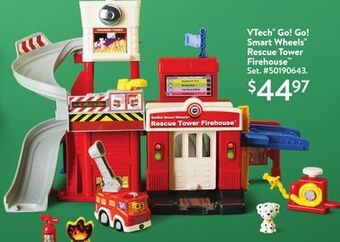 Walmart Vtech go! go! smart wheels rescue tower firehouse offer