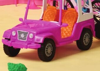 Walmart Barbie° doll and mountain bike bundle with barbie° car offer