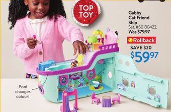Walmart Gabby cat friend ship offer