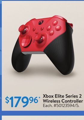 Walmart Xbox elite series 2 wireless controller offer