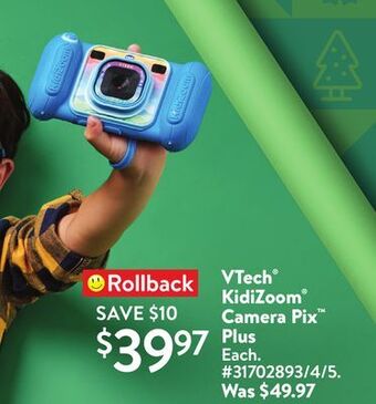 Walmart Vtech kidizoom camera pix plus offer