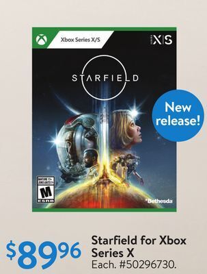 Walmart Starfield or xbox series x offer