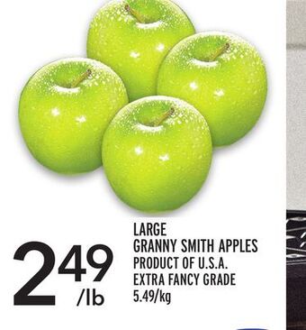Metro Large granny smith apples offer