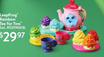 Walmart Leapfrog rainbow tea for two offer