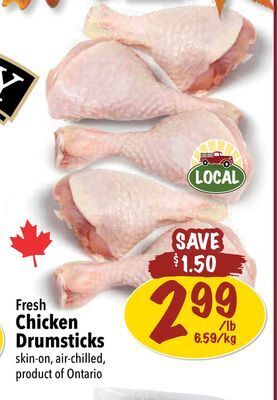 Farm Boy Fresh chicken drumsticks offer