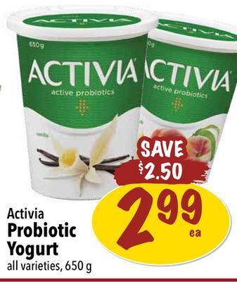 Farm Boy Activia probiotic yogurt offer