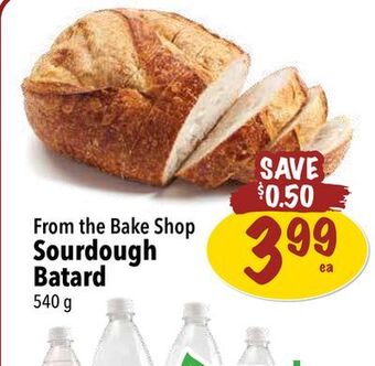 Farm Boy From the bake shop sourdough batard offer