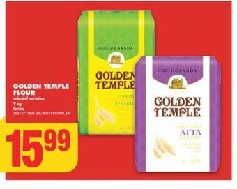 No Frills Golden temple flour, 9 kg offer