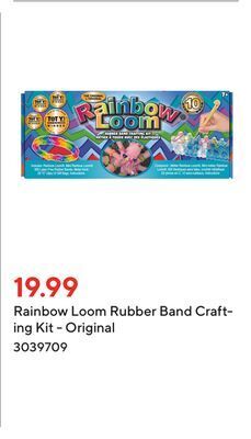 Staples Rainbow loom rubber band crafting kit - original offer