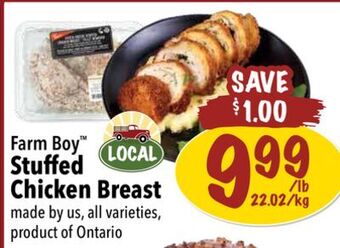 Farm Boy Farm boy stuffed chicken breast offer