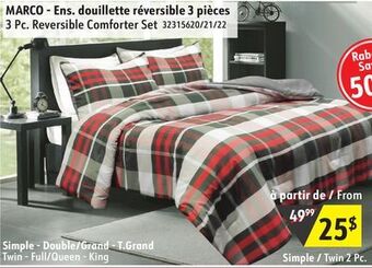 Sushi Shop 3 pc. reversible comforter set offer