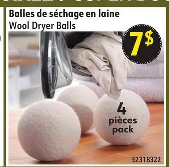 Sushi Shop Wool dryer balls offer