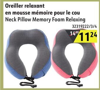 Sushi Shop Neck pillow memory foam relaxing offer