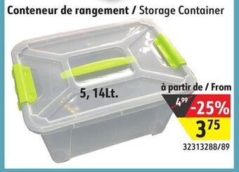 Sushi Shop Storage container offer