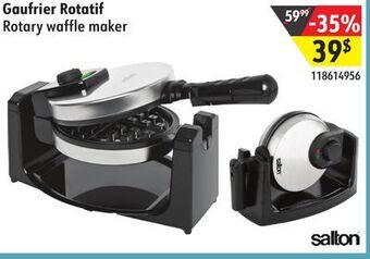 Sushi Shop Salton rotary waffle maker offer