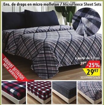 Sushi Shop Microfleece sheet sets offer