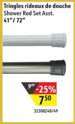 Sushi Shop Shower rod set offer