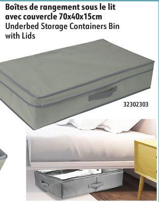 Hart Underbed storage containers bin with lids offer