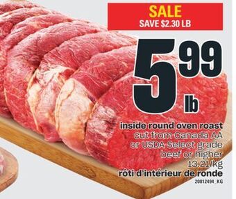 Valu-mart Rôti d'intérieur de ronde offer
