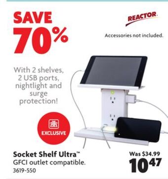 Home Hardware Socket shelf ultra offer