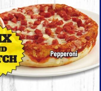 M & M Food Market Deep dish pizzas offer