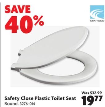 Home Hardware Safety close plastic toilet seat offer