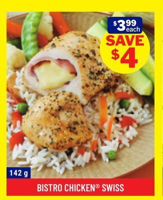 M & M Food Market Bistro chicken swiss offer
