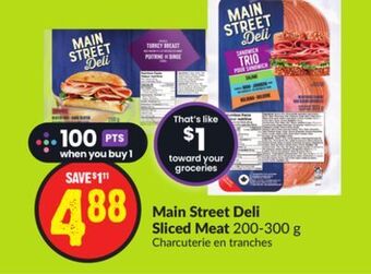 FreshCo Main street deli sliced meat 200-300 g offer