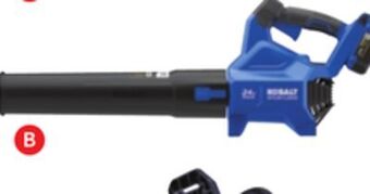 RONA Kobalt 24-v leaf blower offer