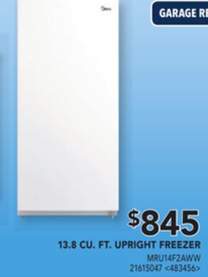 RONA Midea 13.8 cu. ft. upright freezer offer