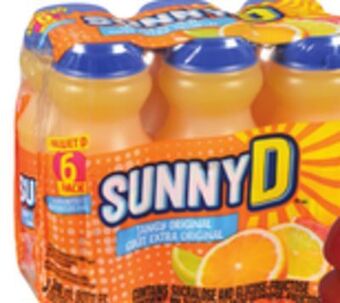Giant Tiger Sunny d drink offer