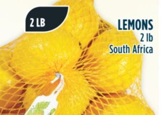 Marché Adonis Lemons offer