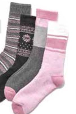Giant Tiger Women's thermal socks offer
