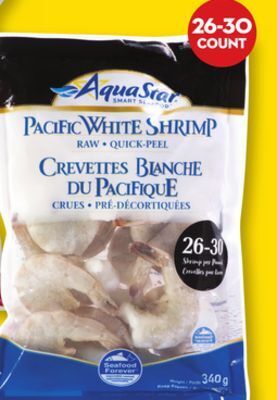 Giant Tiger Aqua star frozen shrimp offer