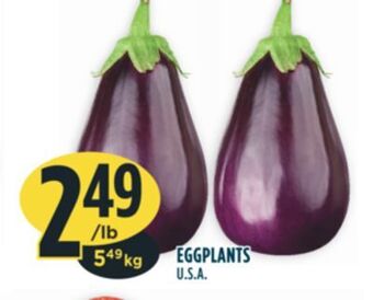 Marché Adonis Eggplants offer