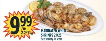 Marché Adonis Marinated white shrimps 21/25 offer