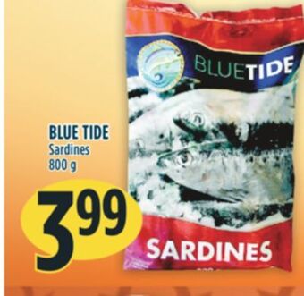 Marché Adonis Blue tide sardines offer