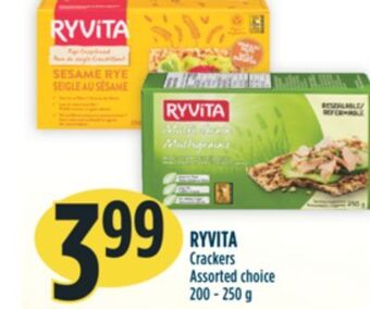 Marché Adonis Ryvita crackers offer